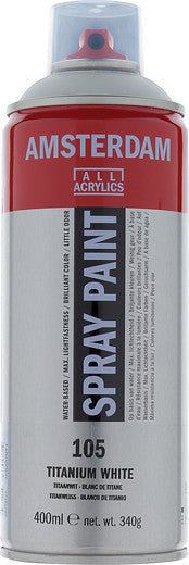 Amsterdam Spray Paint 400 ml Titanium White