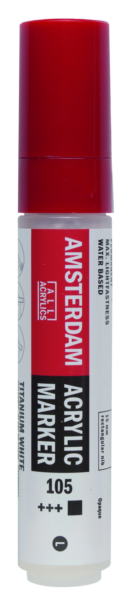 AAC MARKER L TITANIUM WHITE BL