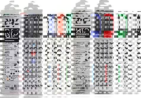 DOMS REFILO Board Marker Pouch of 4Pc bullet tip