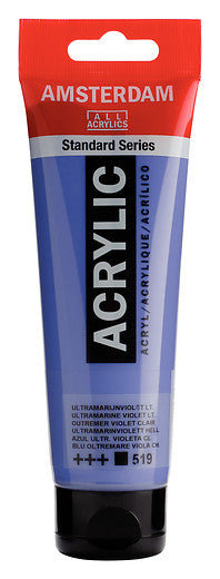 Amsterdam Standard Series Acrylic Tube 120 ml Ultramarine Violet Light