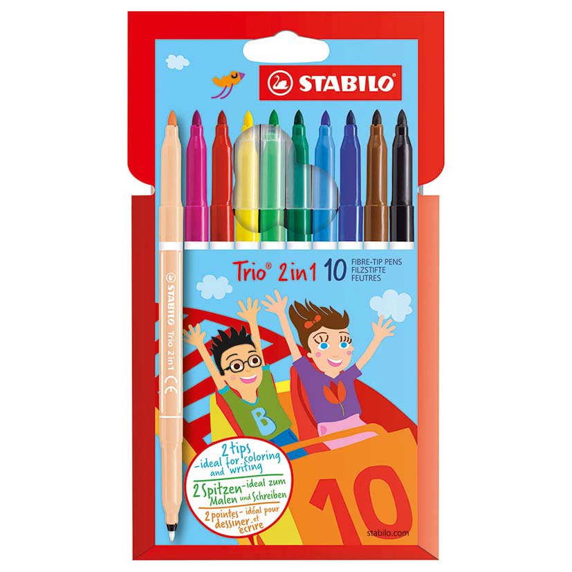 222/10-01  Trio 2in1 10pcs cardboard