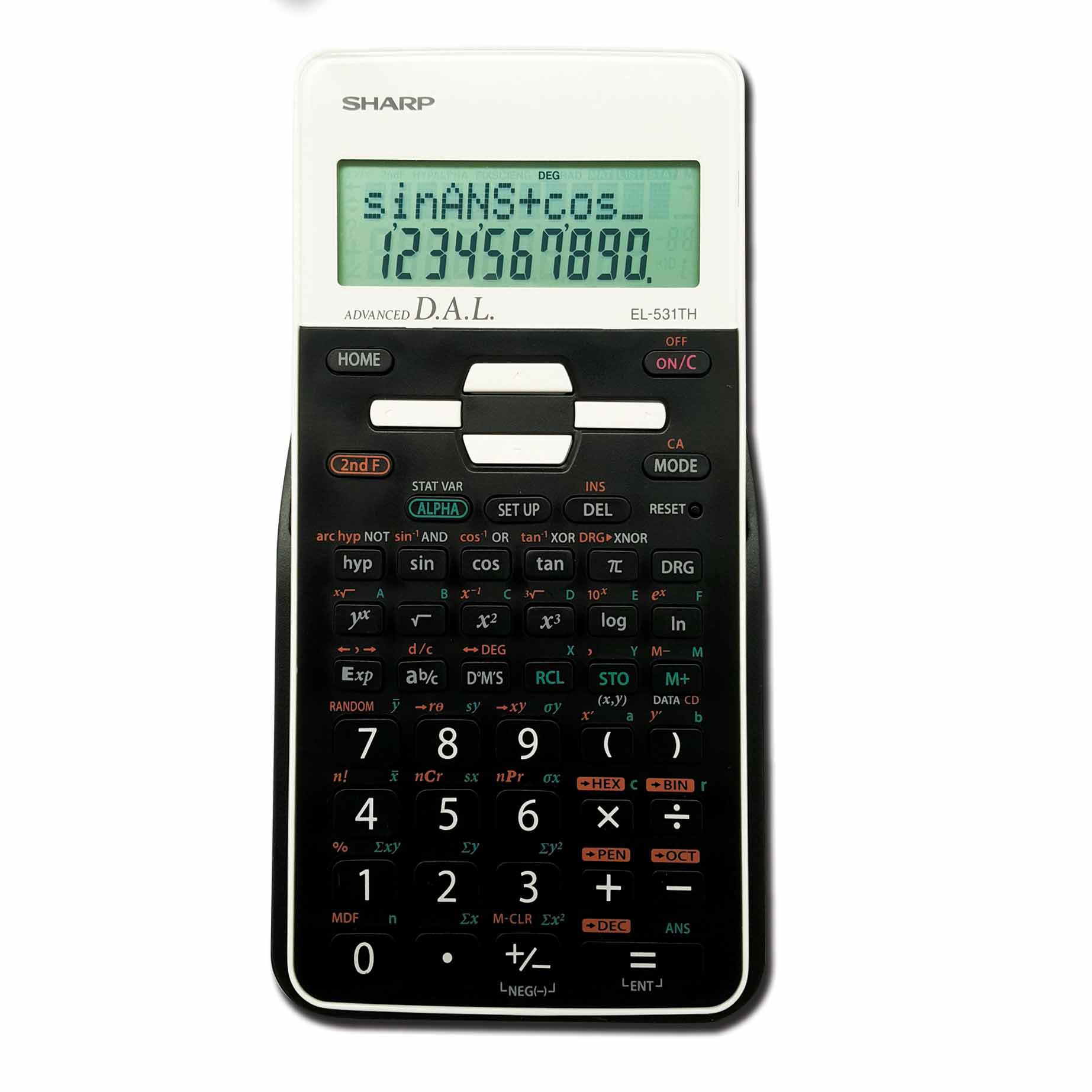 SHARP Scientific Calc. 273 Funct. White/Black