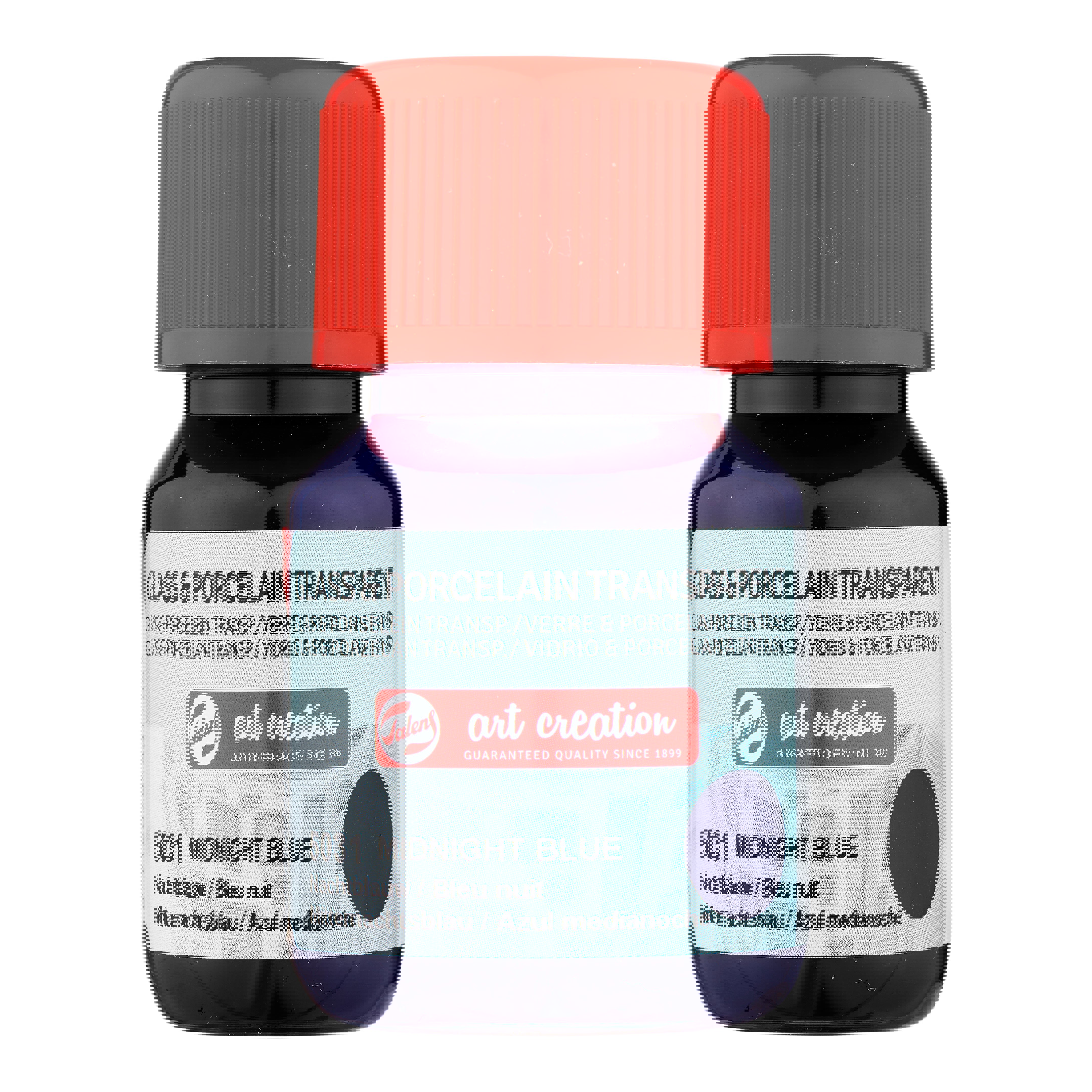 Talens Art Creation Glass & Porcelain Transparant Bottle 30 ml Midnight Blue