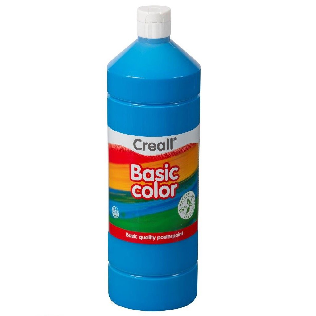CREALL Gouache Basic 1000ml 10 Primary Blue
