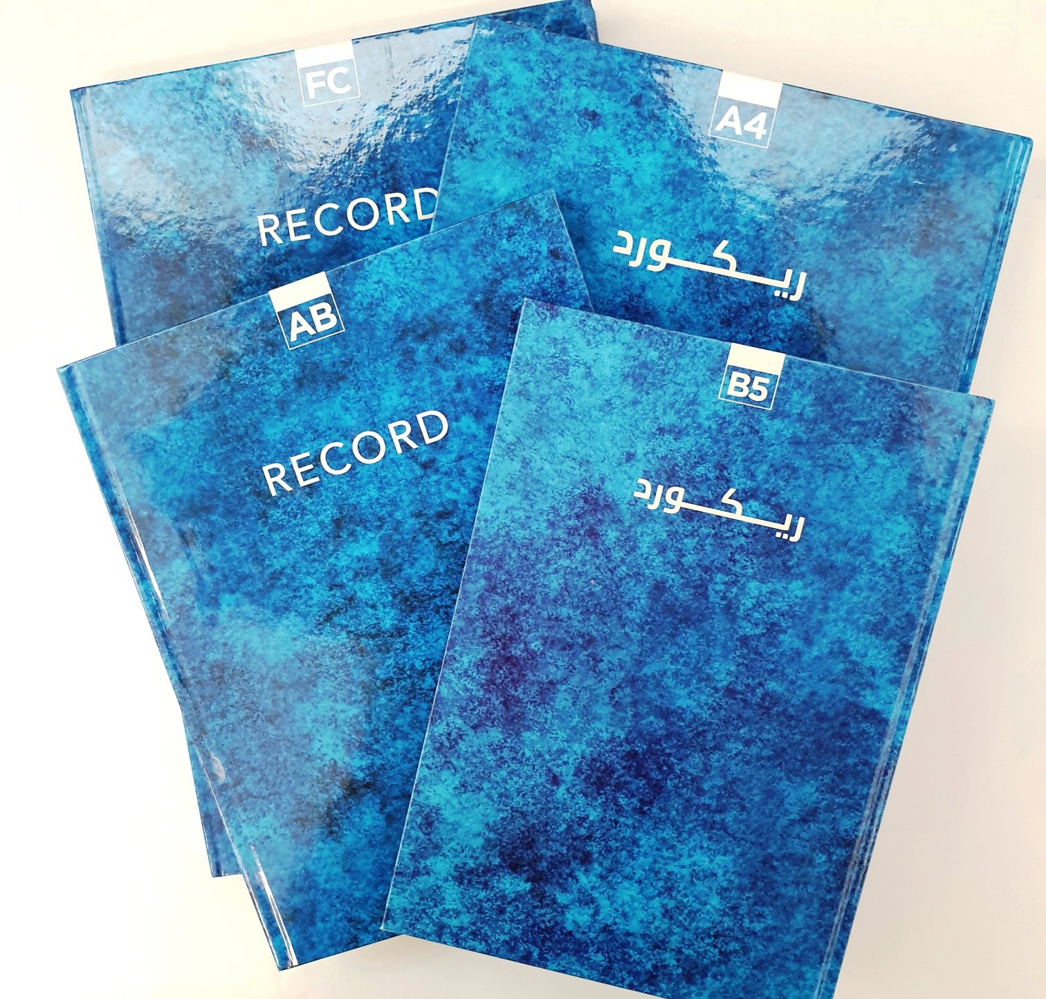 Record book Hard Cov 60g Lines 192sh 20.3x25.4 AB