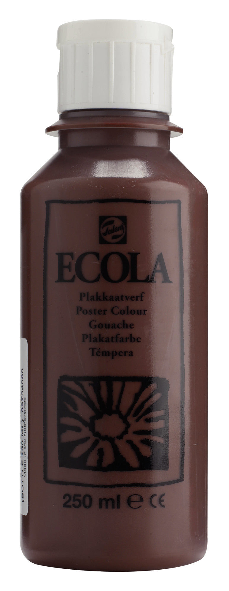 Ecola Gouache Bottle 250 ml Brown