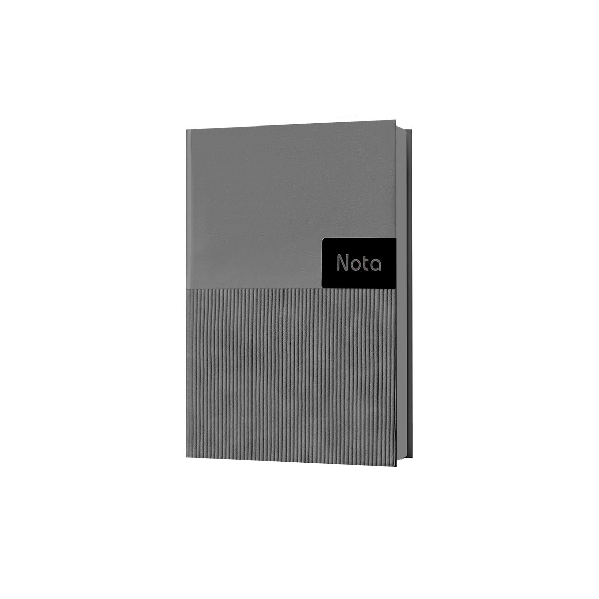 NOTA NoteBook PU 80g Lines 112sh Cream paper A5 Gy