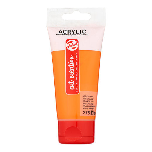 Talens Art Creation Acrylic Colour Tube 75 ml Azo Orange