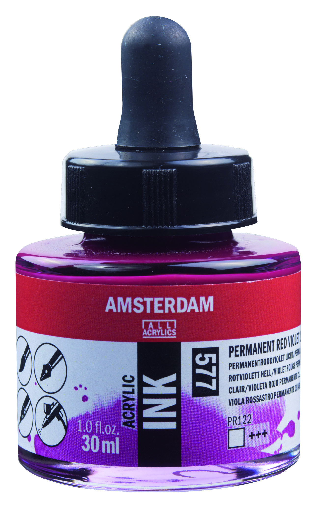 AAC INK 30ML P.RED VIOL.LT