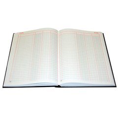 Journal Office book(Numberd) HardCov 3col 192sh B5