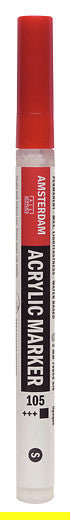 Amsterdam Acrylic Marker 2 mm Titanium White