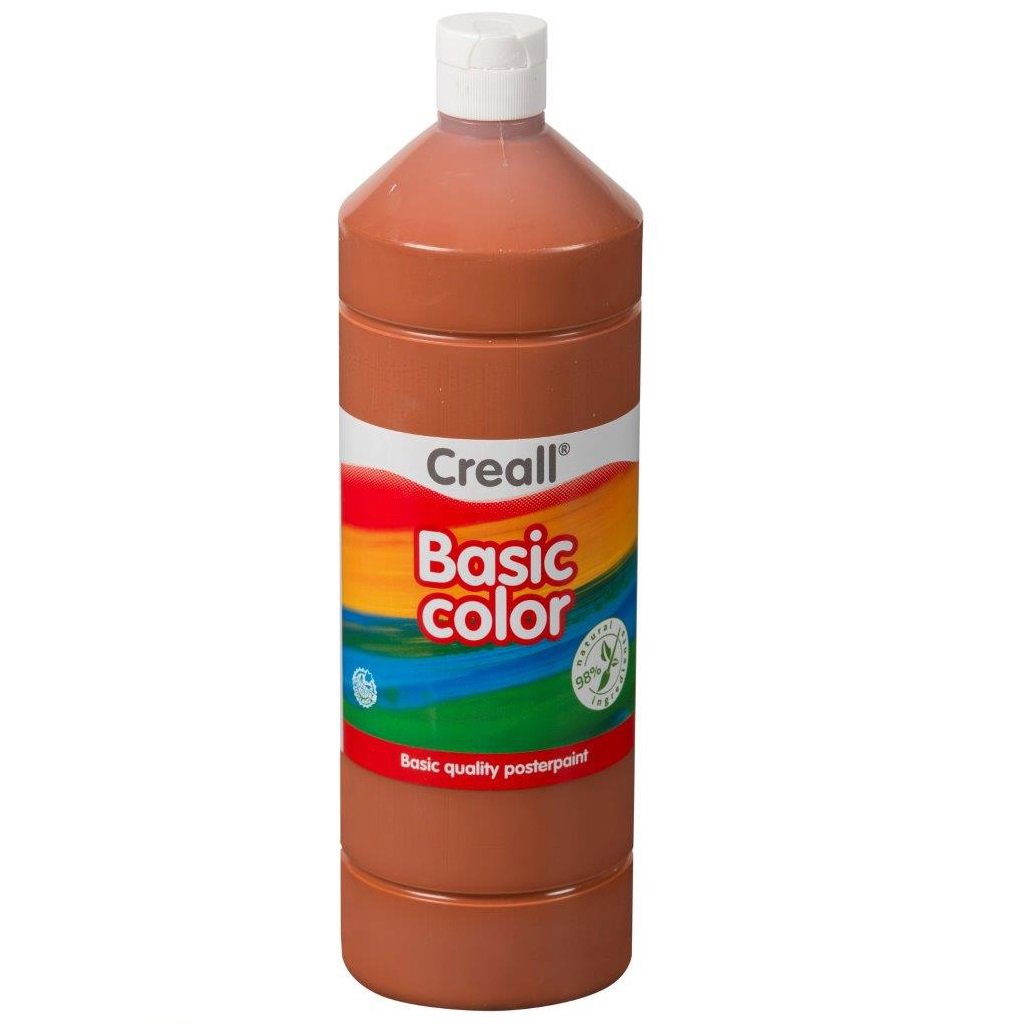 CREALL Gouache Basic 1000ml 18 Light Brown