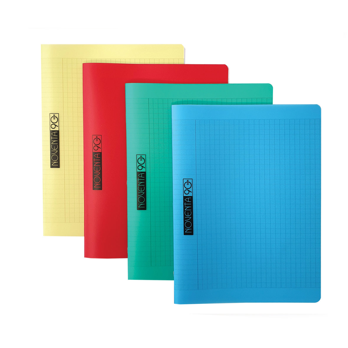 NOVENTA 90 GSM COPYBOOKS College Book Seyes, 96 Sheets, A4, Left/Right Opening, Assorted