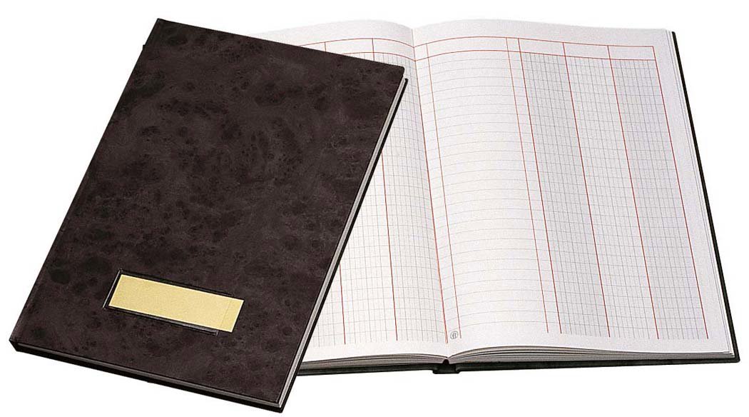 Office book Hard Cov 3columns 96sh B5