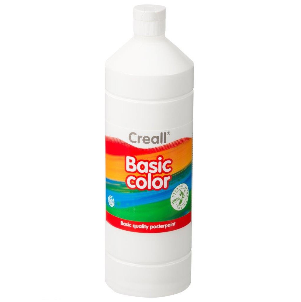 CREALL Gouache Basic 1000ml 21 White