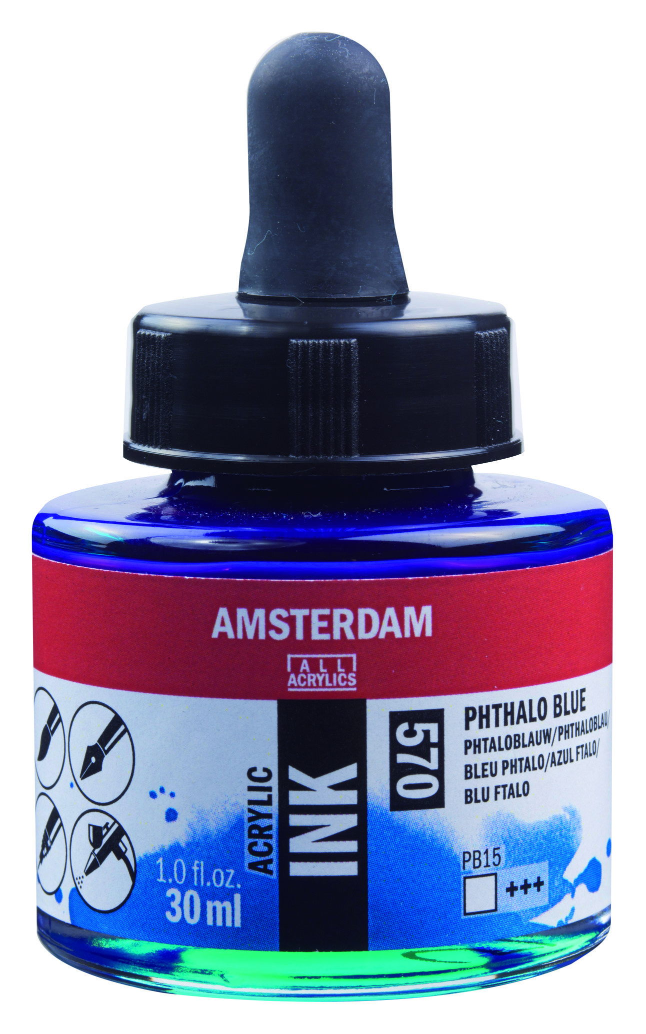 AAC INK 30ML PHTHALO BLUE