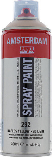 Amsterdam Spray Paint 400 ml Naples Yellow Red Light