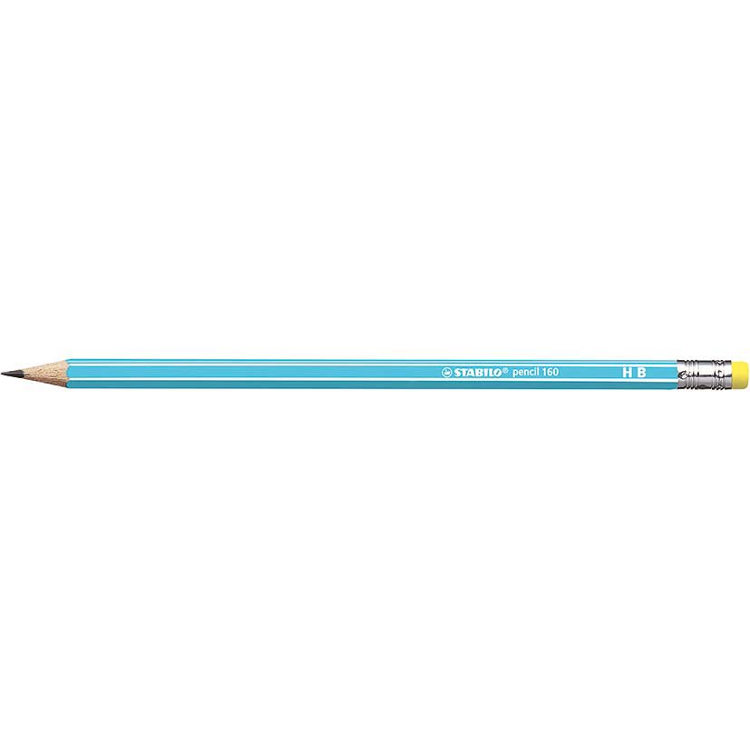 2160/02-HB  pencil 160 Rubber tip blue HB DZ