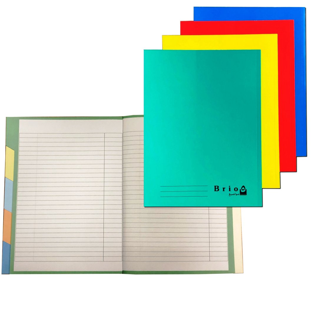 BRIO 5Sub Inv Perf Bind 60g Lin 144sh R/O 21x27.5