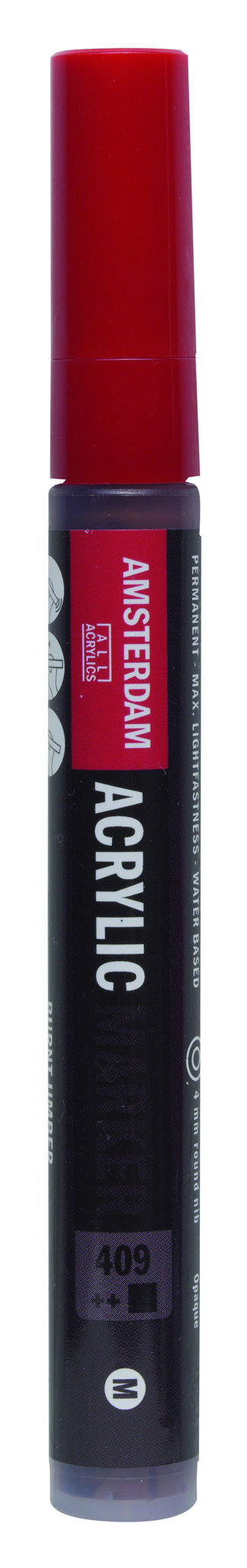 AAC MARKER M BURNT UMBER BL