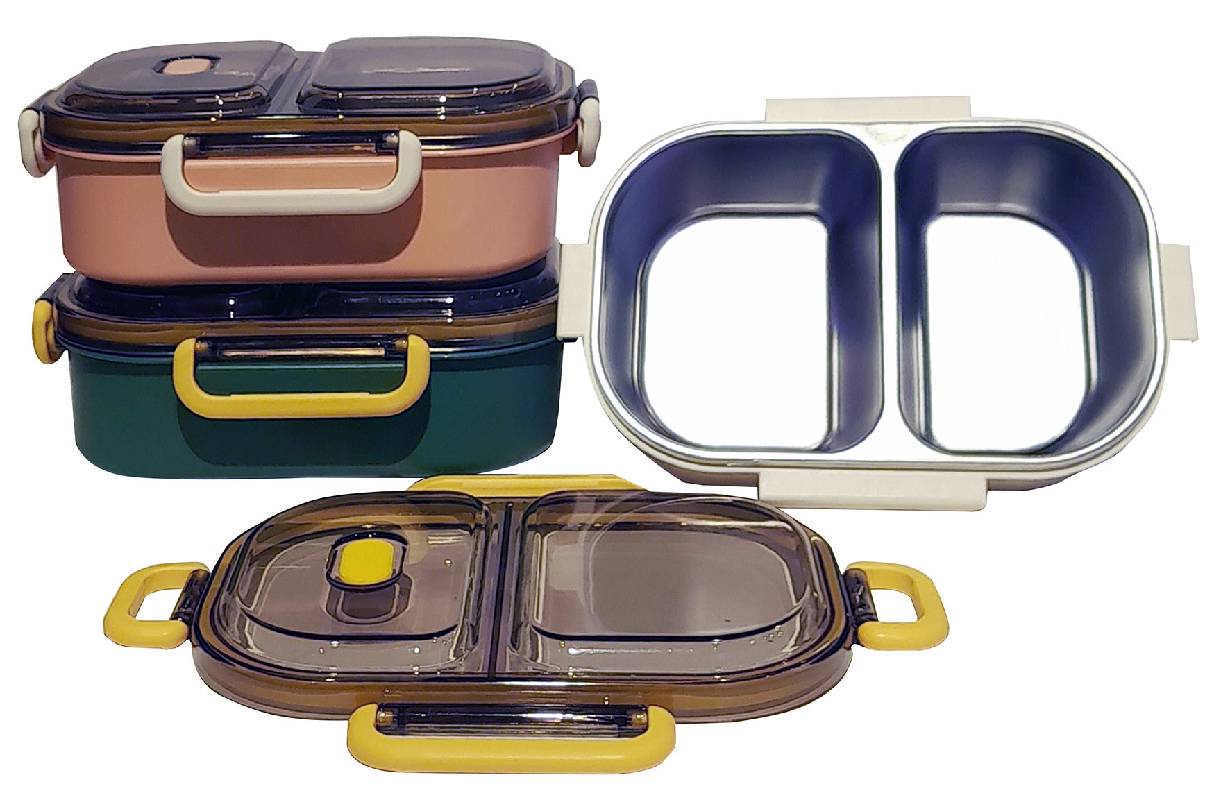 Lunch Box 800ml Stainless 3 colors