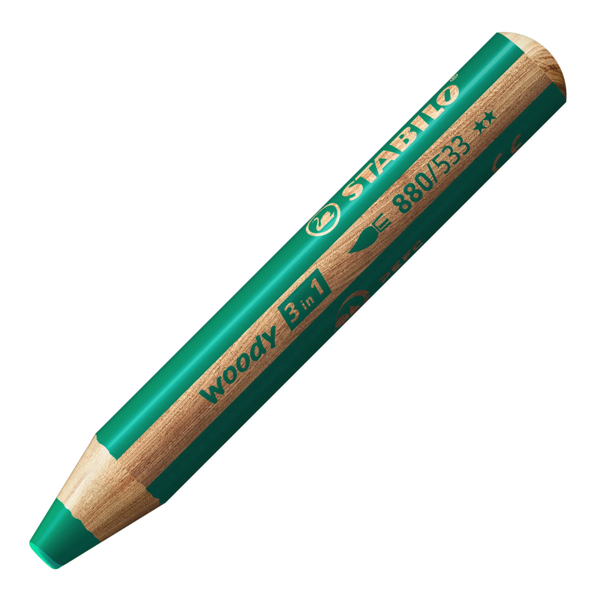 Stabilo Woody Extra Thick Dark Green Thumbnail
