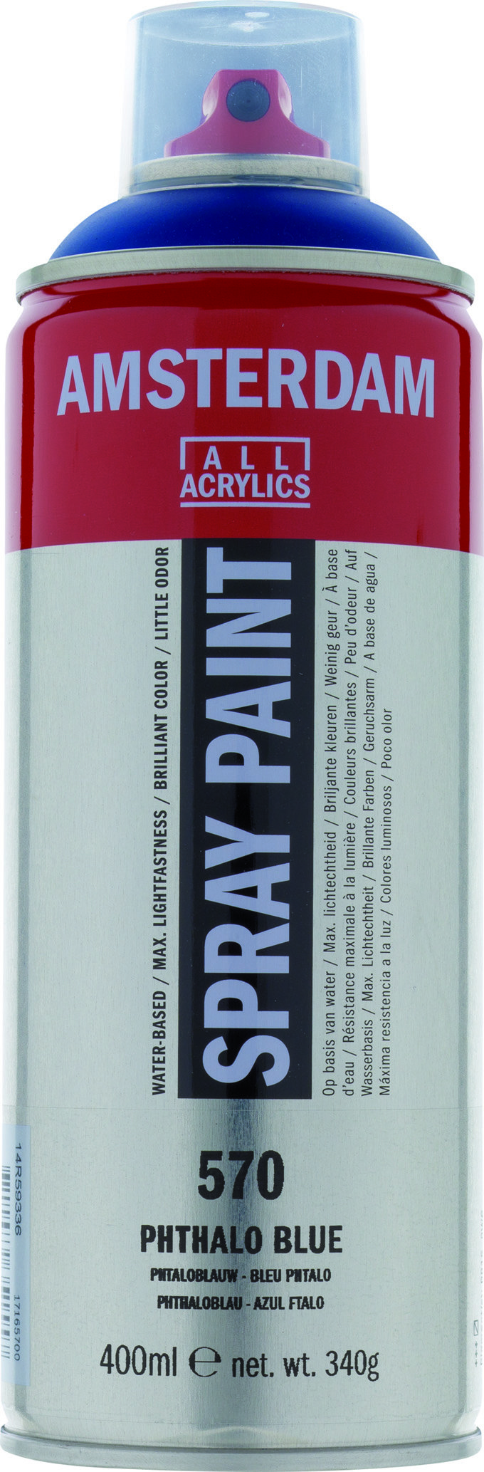 AAC SPRAY 400ML PHTHALO BLUE