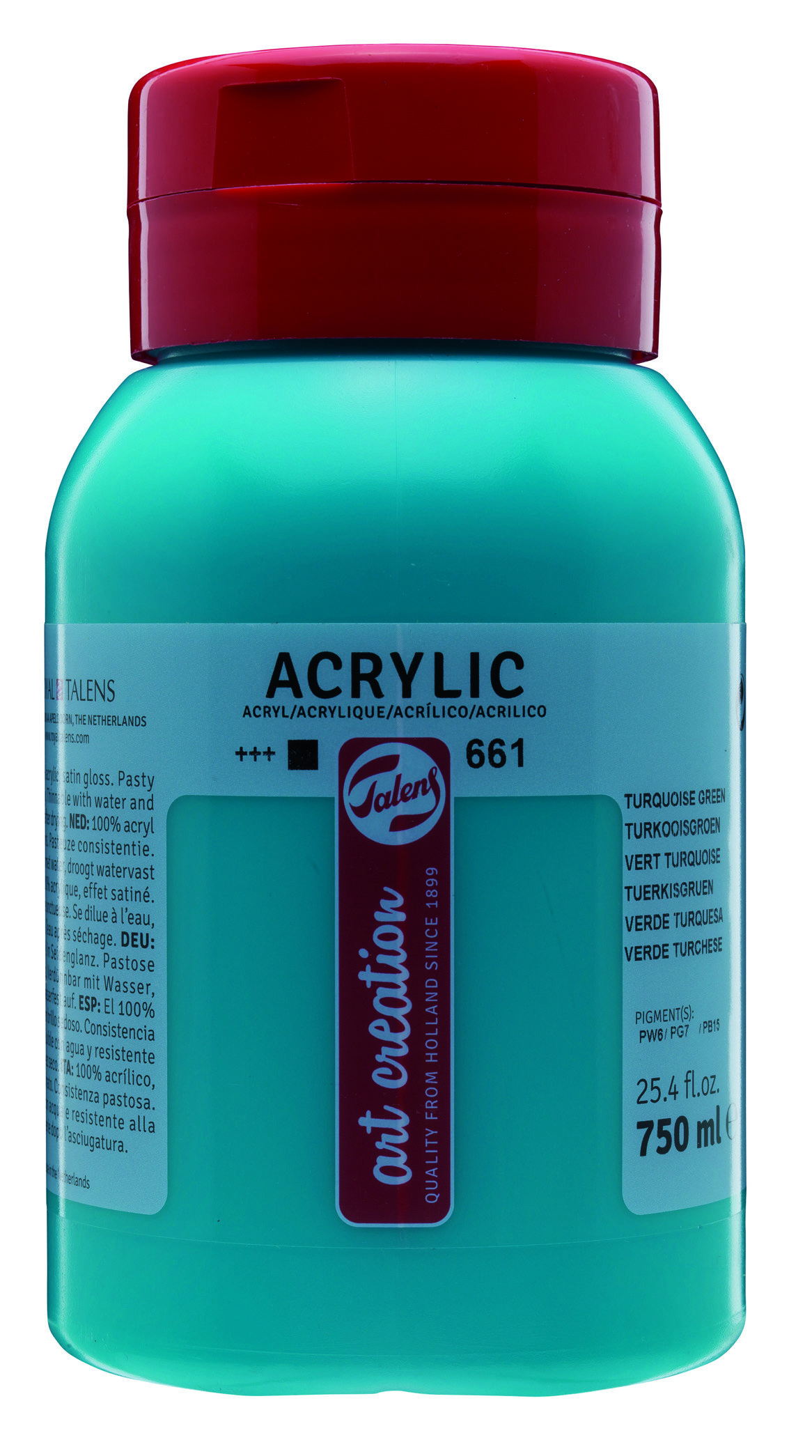 TAC ACRYL 750ML TURQ.GREEN