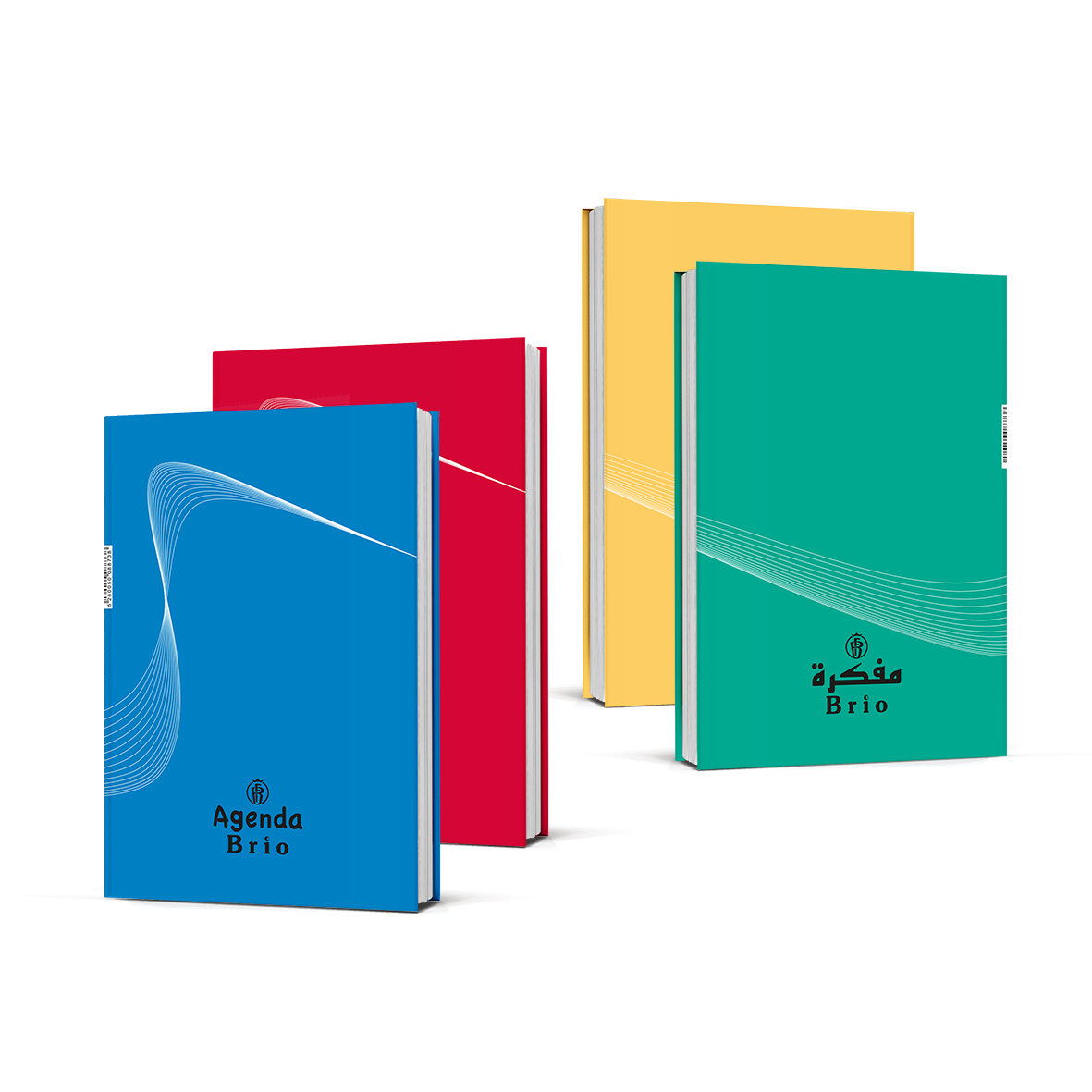 BRIO School Agenda Cart.cov Perf.Bound 60g 11x16cm