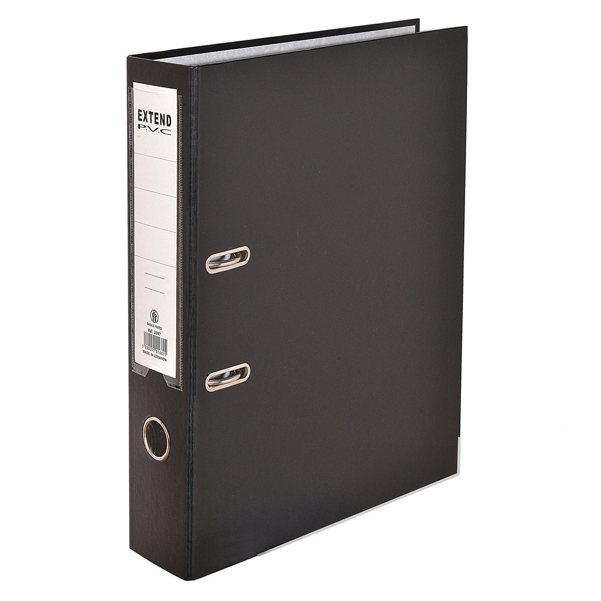 EXTEND Letter-file PVC label 8cm FC- Black