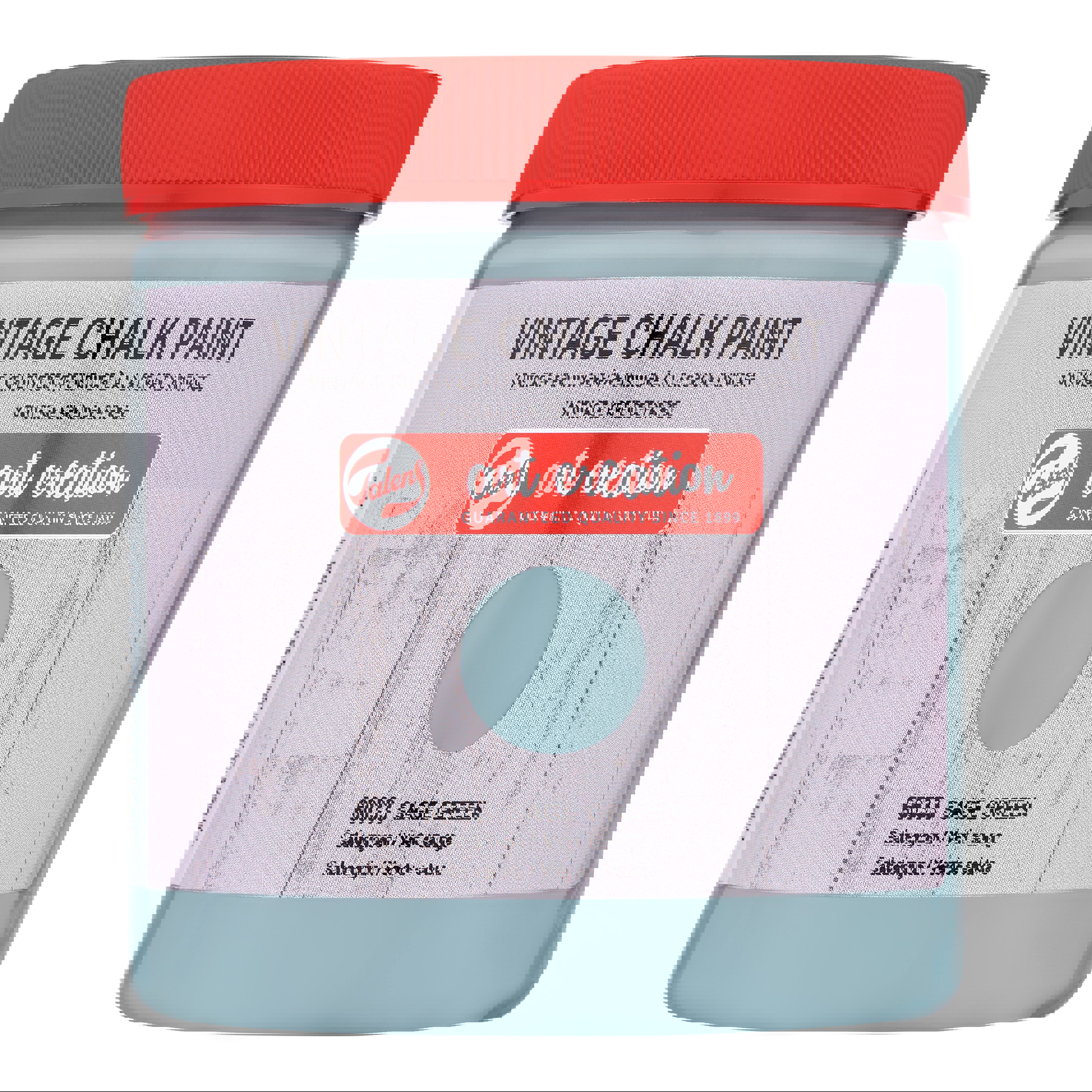 Talens Art Creation Vintage Chalk Jar 250 ml Sage Green