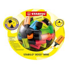 07/50-1 BOSS MINI Bonbon Glass of 50 Pcs