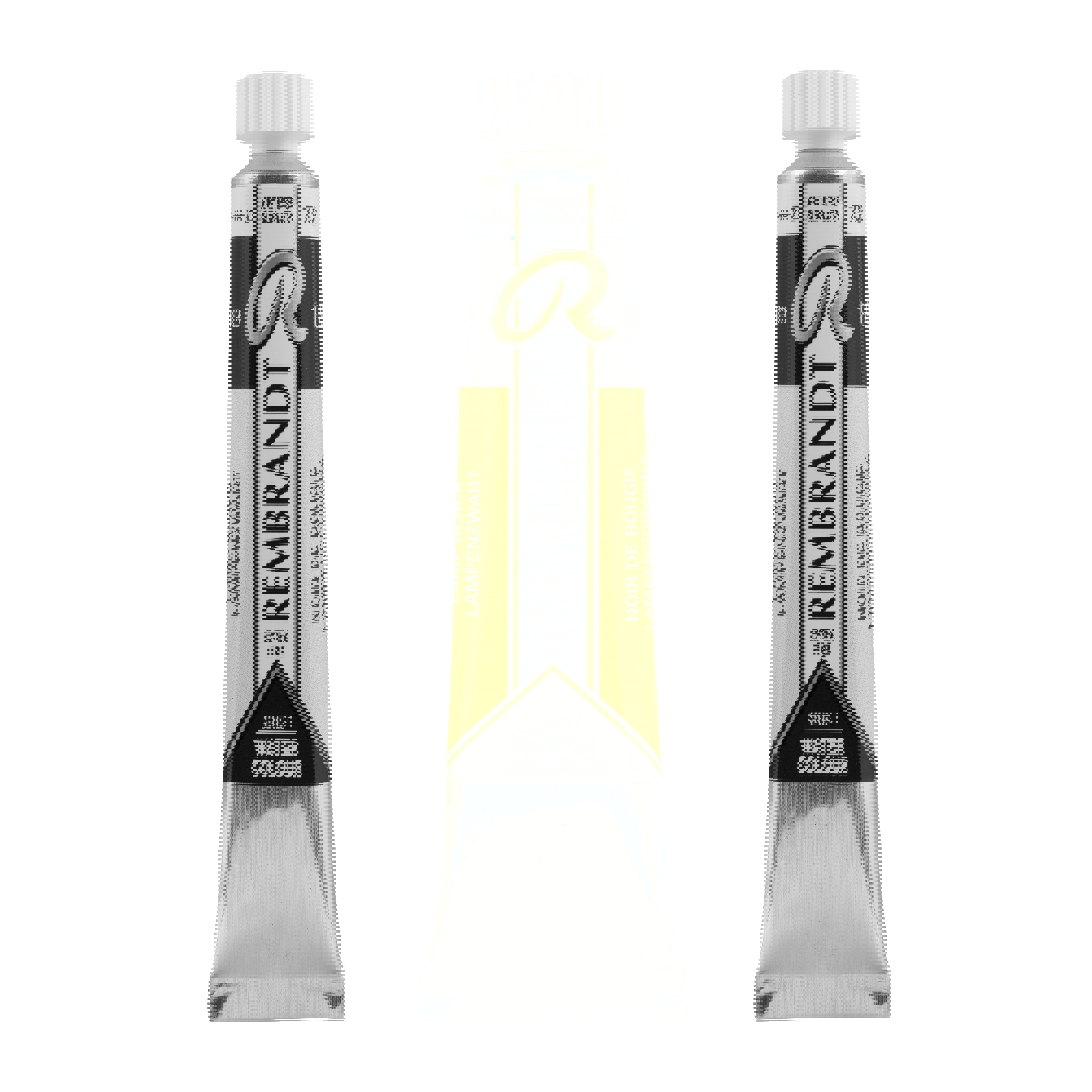 Rembrandt Watercolour Tube 20 ml B Lamp Black