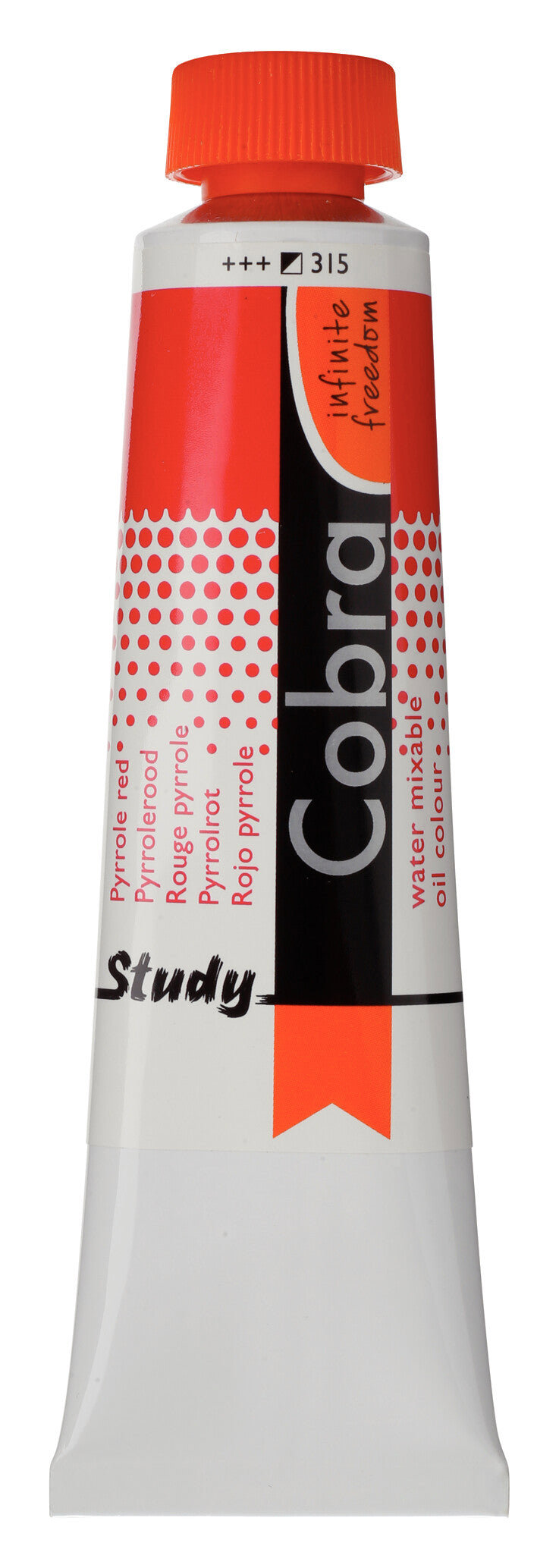 Cobra Study Oil Colour Tube 40 ml Pyrrole Red