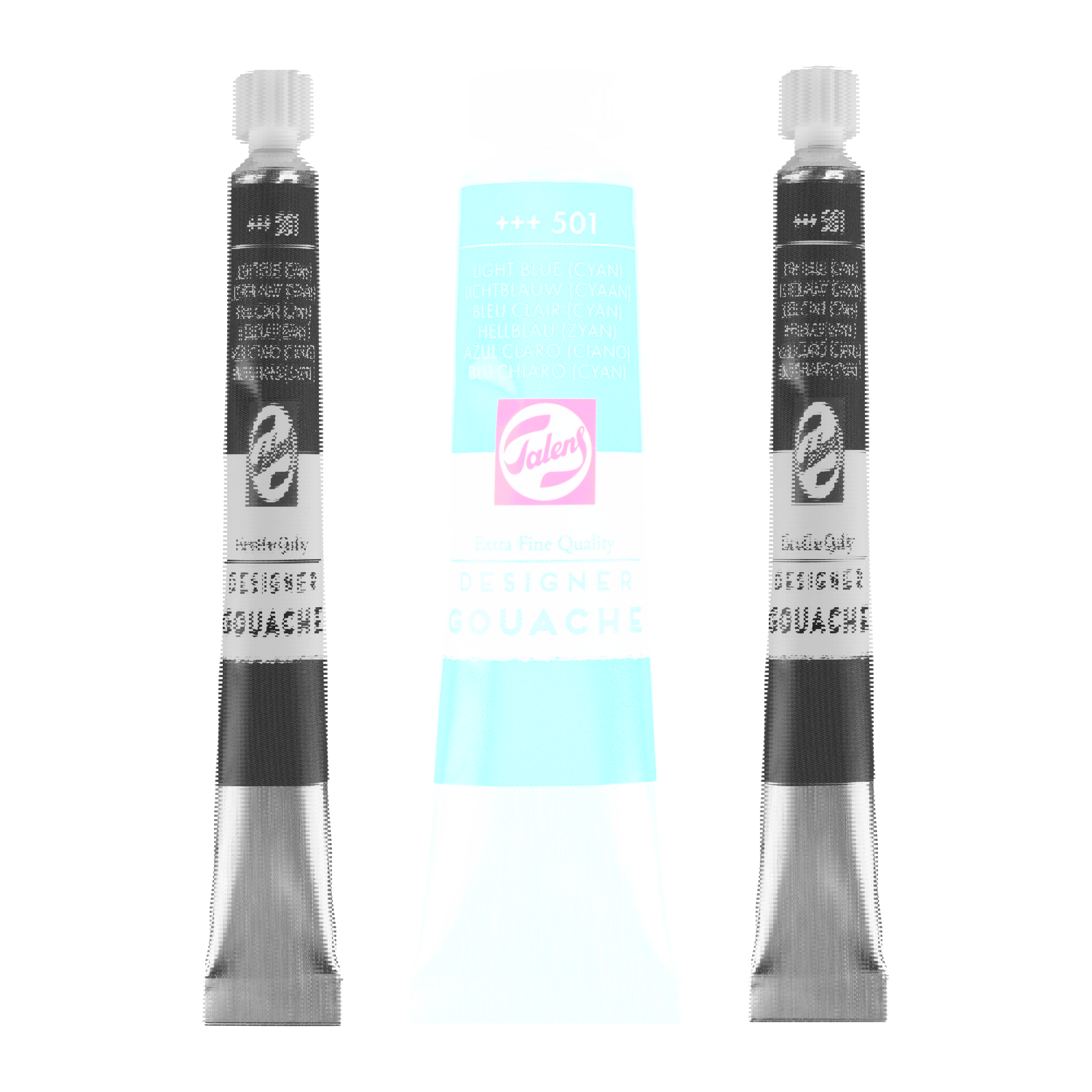 Talens Gouache Extra Fine Quality Tube 20 ml Light Blue (Cyan)