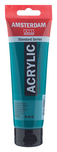 Amsterdam Standard Series Acrylic Tube 120 ml Phthalo Green
