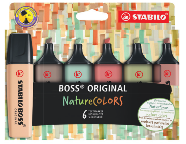 70/6-2-2 BOSS Nature colors Wallet 6pcs