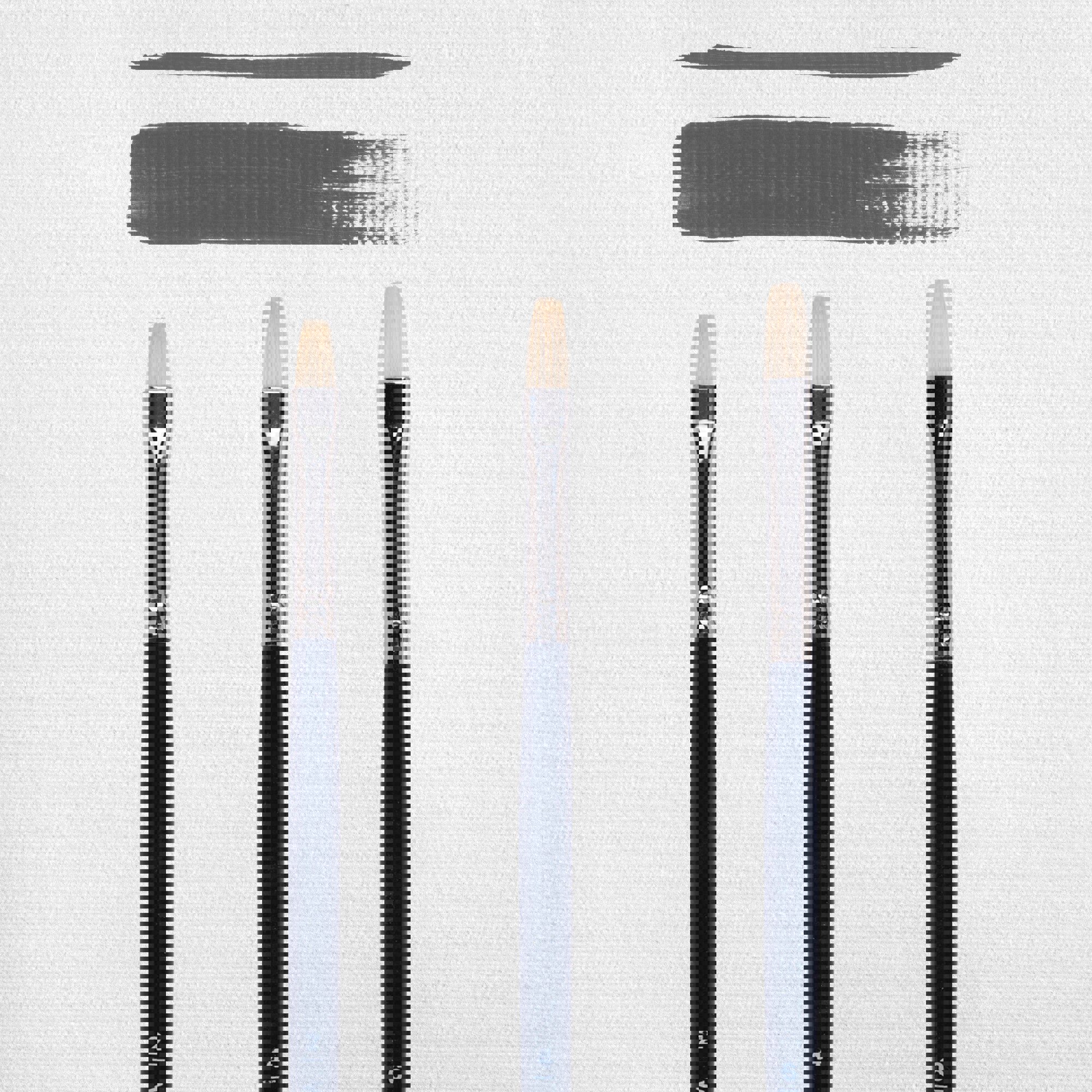 Van Gogh Oil & Acrylic Brush Set series 210 no. 2-4-6 1 set