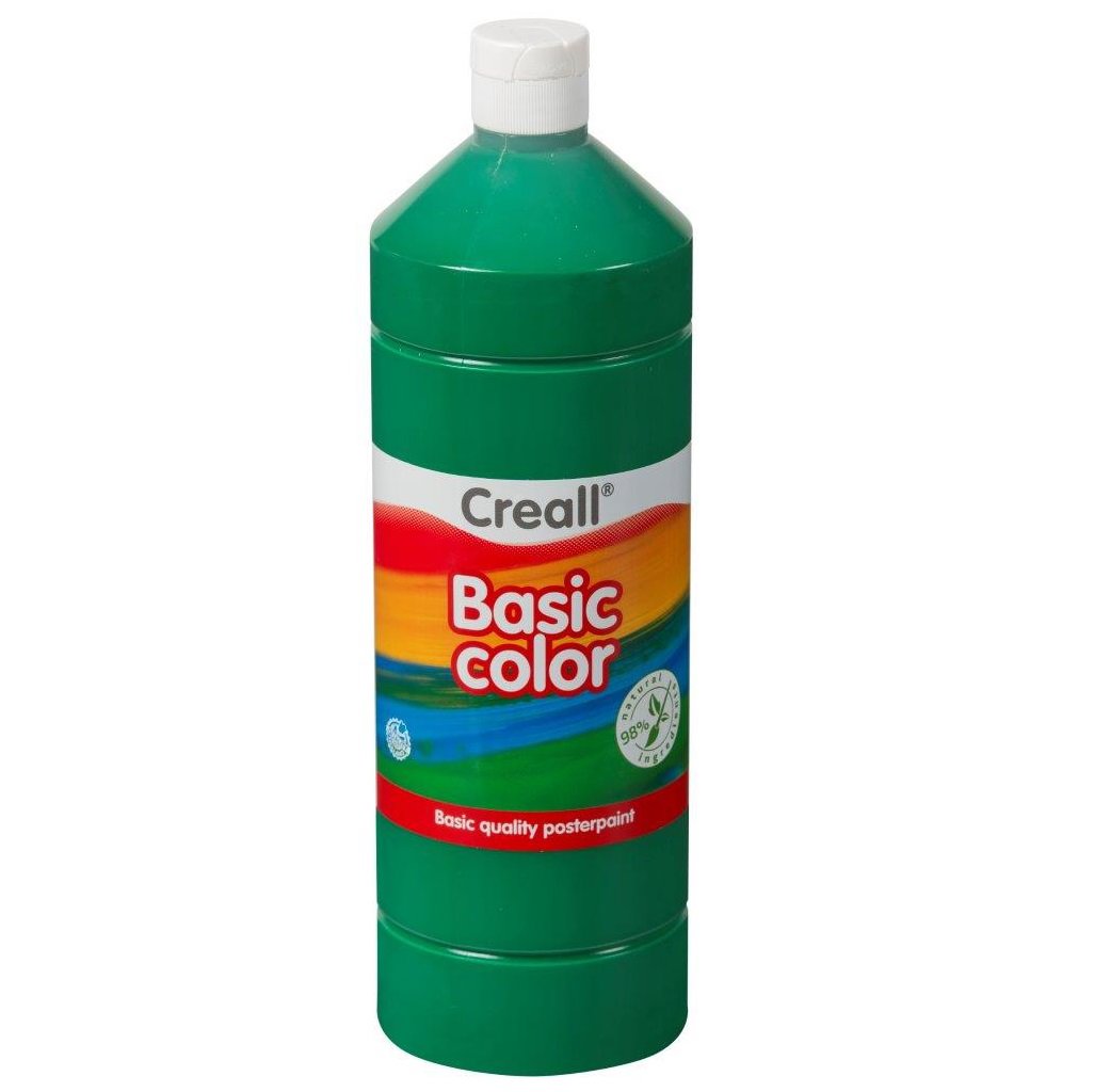 CREALL Gouache Basic 1000ml 16 Dark Green