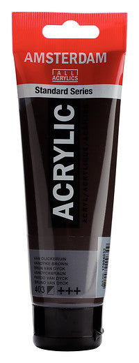 Amsterdam Standard Series Acrylic Tube 120 ml B Vandyke Brown