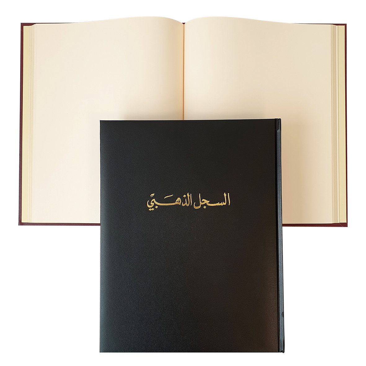 GOLD Book 100gsm Gilded 100sh 24x30cm Black