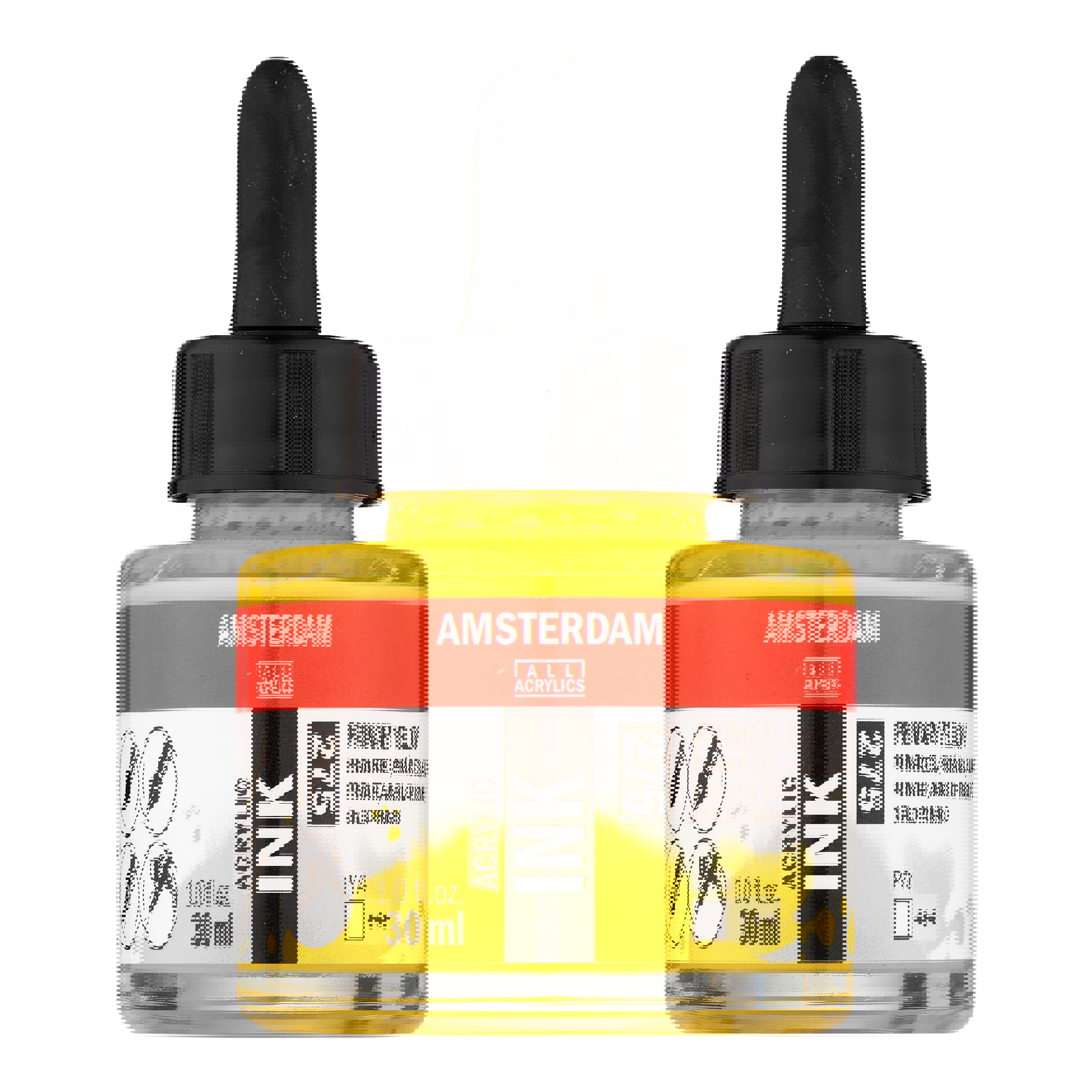 Amsterdam Acrylic Ink Bottle 30 ml Primary Yellow