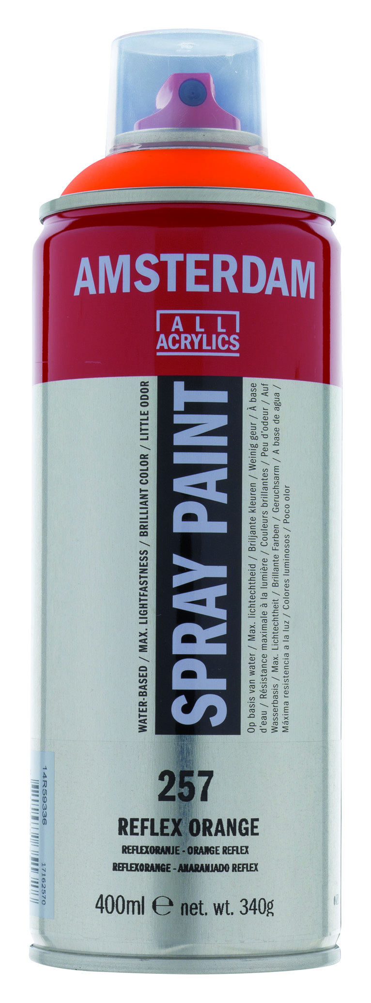 AAC SPRAY 400ML REFLEX ORANGE