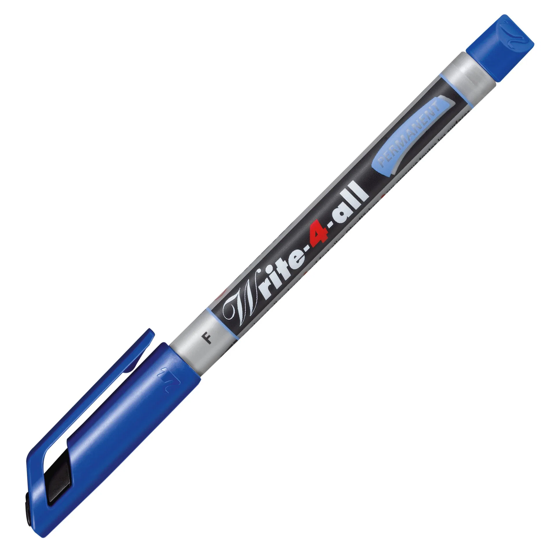 STABILO Write-4-all Permanent Marker fine (F), blue, 0.7 mm Thumbnail