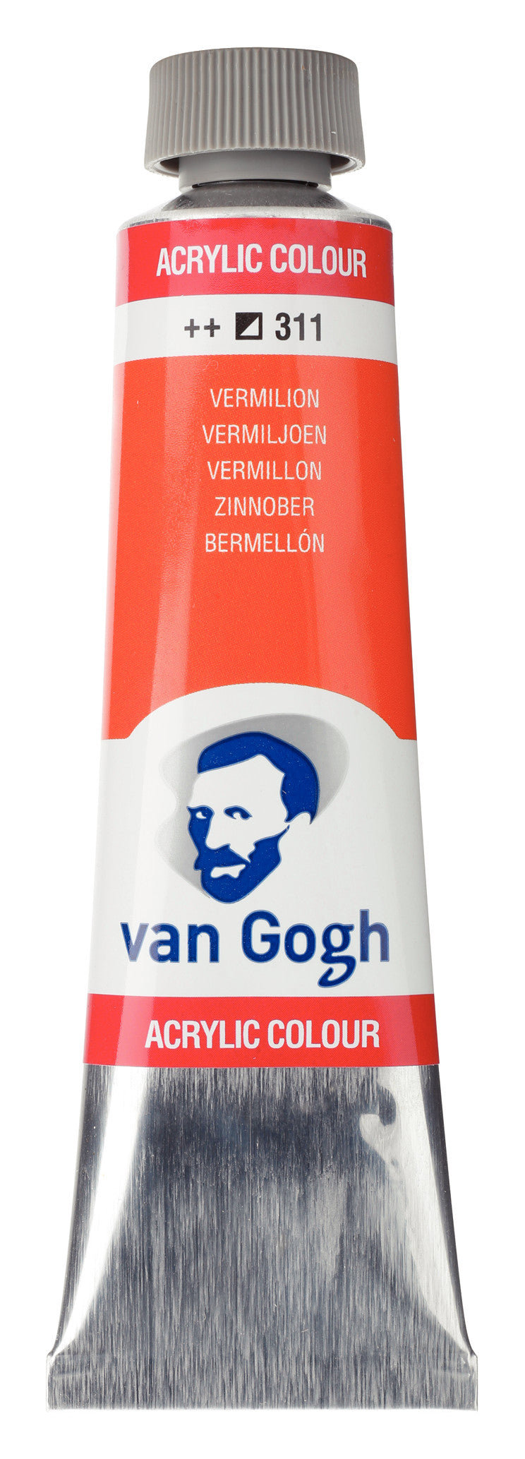 Van Gogh Acrylic Colour Tube 40 ml Vermilion