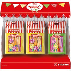 77/5-4 Point88/Pen68 Sweet colors 12 Pcs Display