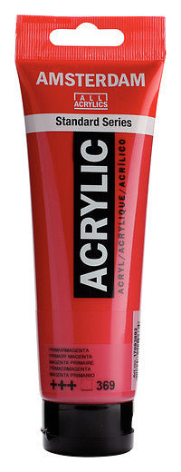 Amsterdam Standard Series Acrylic Tube 120 ml Primary Magenta