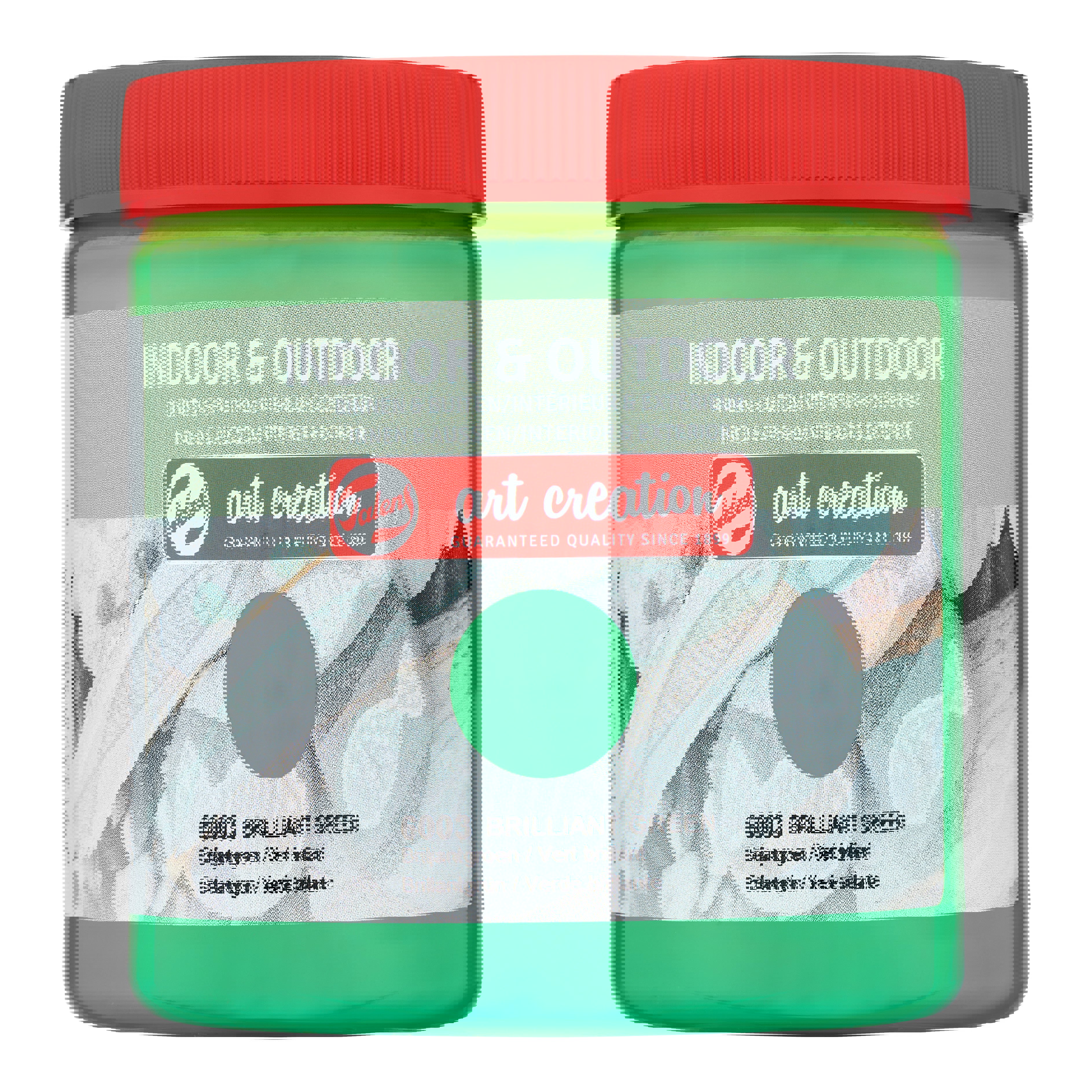 Talens Art Creation Indoor & Outdoor Jar 250 ml Brilliant Green
