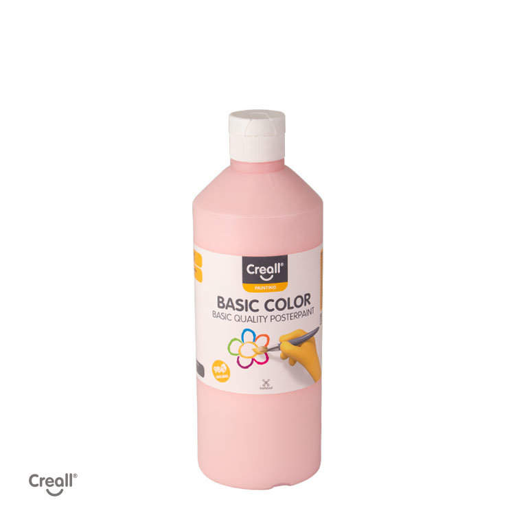 CREALL Gouache Basic 500ml 94 Pastel Pink