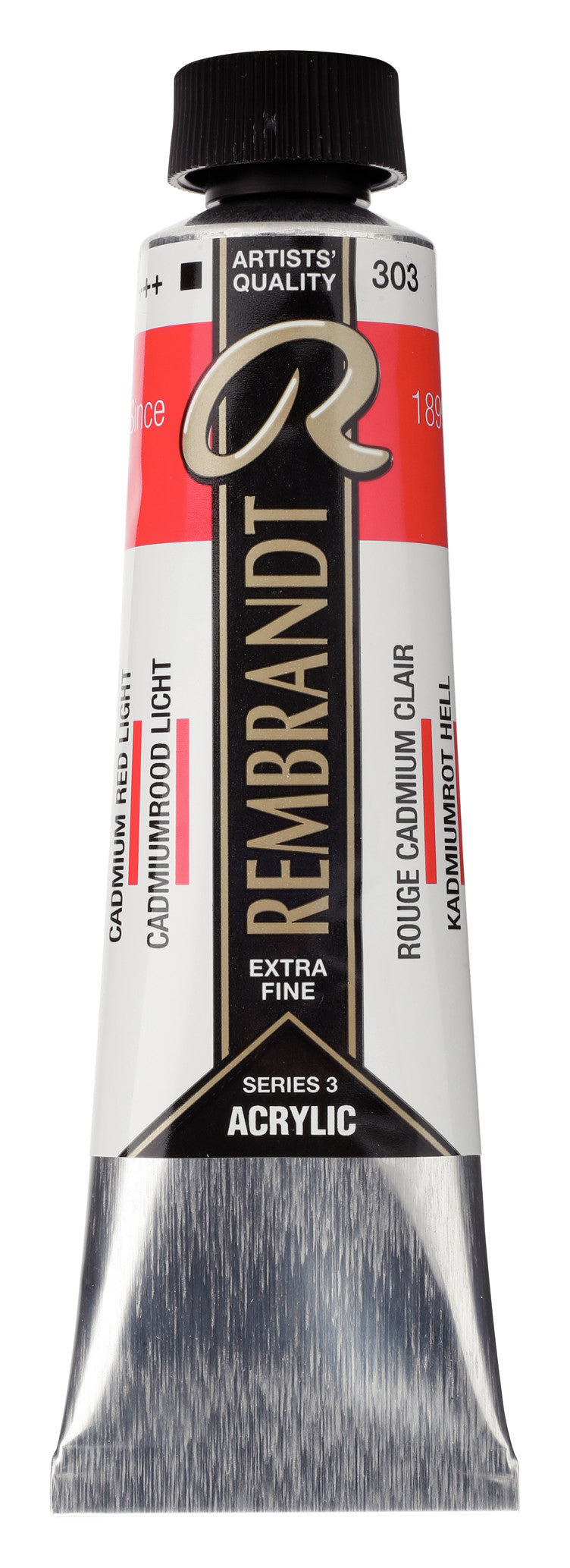 Rembrandt Acrylic Colour Tube 40 ml Cadmium Red Light